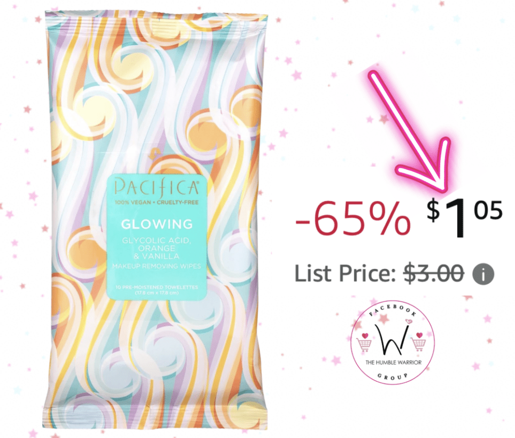Pacifica Beauty Glowing Makeup Remover Wipes!